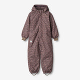 Wheat Outerwear Snowsuit Miko Tech Snowsuit 3121 eggplant buttercups