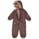 Wheat Outerwear Snowsuit Moe Tech Snowsuit 1021 deep blue flowers