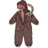 Wheat Outerwear Snowsuit Moe Tech Snowsuit 1021 deep blue flowers