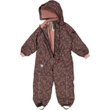 Wheat Outerwear Snowsuit Moe Tech Snowsuit 1021 deep blue flowers