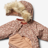 Wheat Outerwear Snowsuit Nickie Tech | Baby Snowsuit 2036 rose dust flowers