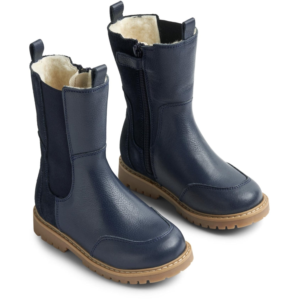Winter Boots Bisgaard Stiefelette Blau Tex Boots Bisgaard Chelsea