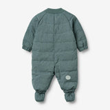 Wheat Outerwear Summer Puffer Baby Suit Nunu Technical suit 0229 navy melange