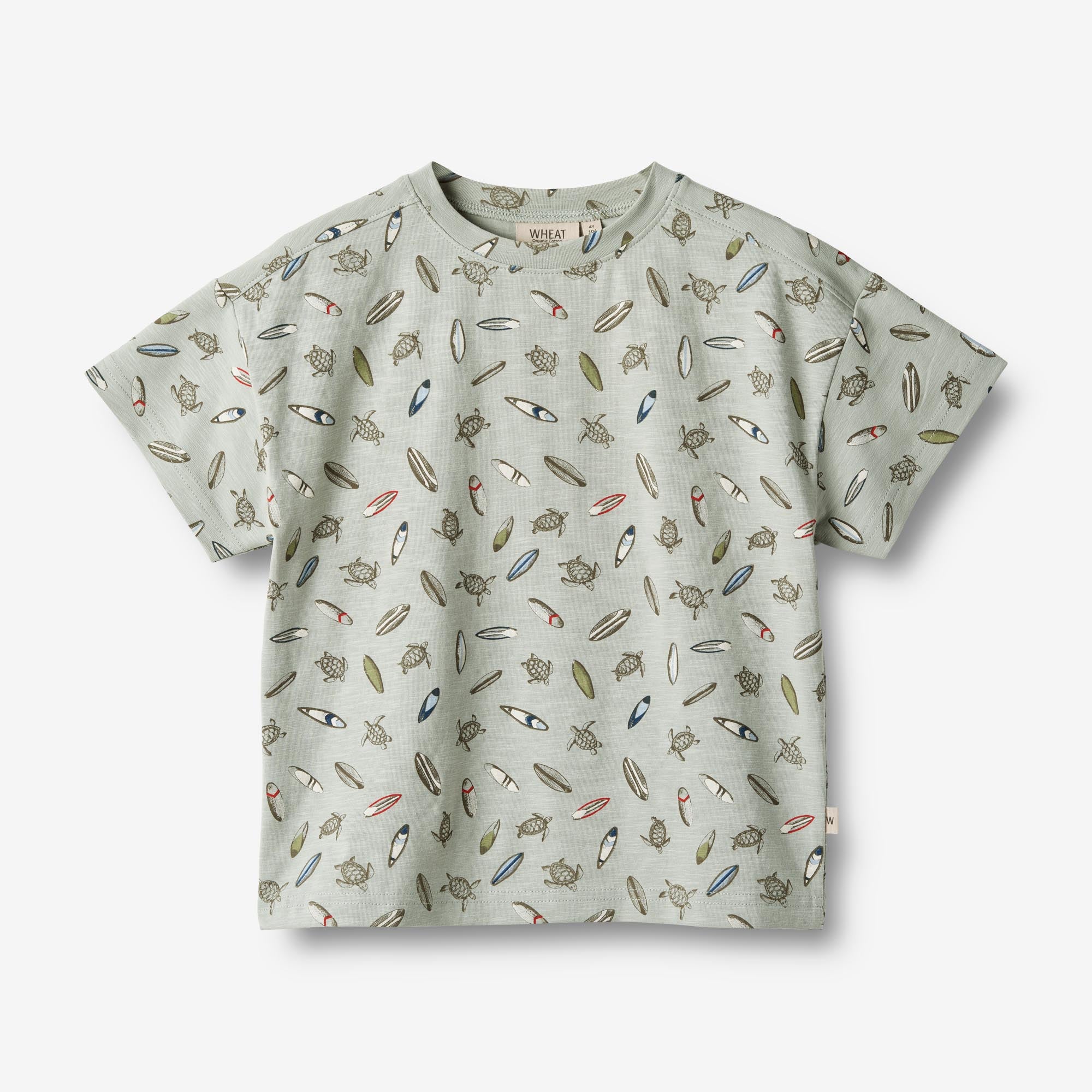 T Shirt S S Tommy turtle surf Wheat.eu