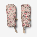 Wheat Outerwear Technical Mittens Zipper Accessory 9680 grey moon flowers