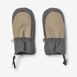 Wheat Outerwear Technical Mittens Zipper Accessory 9619 dark charcoal