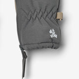 Wheat Outerwear Technical Mittens Zipper Accessory 9619 dark charcoal