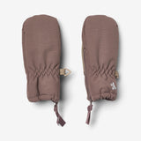 Wheat Outerwear Technical Mittens Zipper Accessory 9623 plum truffle