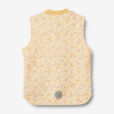 Wheat Outerwear Thermo Gilet Ede Vest 9522 yellow cherries