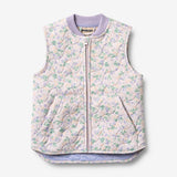 Wheat Outerwear Thermo Gilet Ede Vest 9605 purple light petunias