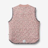 Wheat Outerwear Thermo Gilet Eden Vest 9540 soft lavender flowers