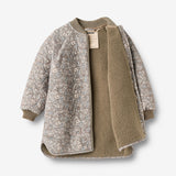 Wheat Outerwear Thermo Jacket Helga Jacket 9673 grey stone flowers