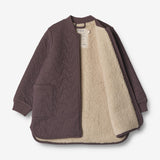 Wheat Outerwear Thermo Jacket Helga Thermo 3118 eggplant