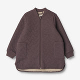 Wheat Outerwear Thermo Jacket Helga Thermo 3118 eggplant