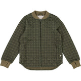 Wheat Outerwear Thermo Jacket Loui Thermo 4215 olive check