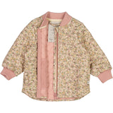 Wheat Outerwear Thermo Jacket Loui Thermo 3130 eggshell flowers