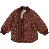 Wheat Outerwear Thermo Jacket Loui Thermo 2751 maroon birds