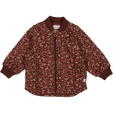 Wheat Outerwear Thermo Jacket Loui Thermo 2751 maroon birds