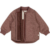 Wheat Outerwear Thermo Jacket Loui Thermo 9078 berry melange