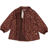 Wheat Outerwear Thermo Jacket Thilde Thermo 2751 maroon birds