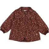 Wheat Outerwear Thermo Jacket Thilde Thermo 2751 maroon birds