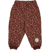Wheat Outerwear Thermo Pants Alex Thermo 2751 maroon birds