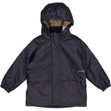 Wheat Outerwear Thermo Rain Coat Ajo Rainwear 1020 deep blue