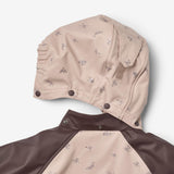 Wheat Outerwear Thermo Rain Jacket Ajojo Jacket 9620 chocolate plum