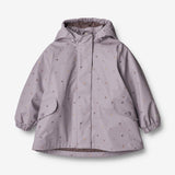 Wheat Outerwear Thermo Rain Jacket Rika Rainwear 1347 lavender flowers