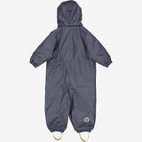 Wheat Outerwear Thermo Rainsuit Aiko | Baby Rainwear 1292 greyblue