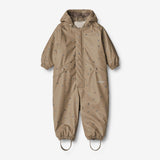 Wheat Outerwear Thermo Rainsuit Aiko | Baby Rainwear 0227 dry grey houses