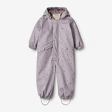 Wheat Outerwear Thermo Rainsuit Aiko | Baby Rainwear 1347 lavender flowers