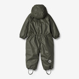 Wheat Outerwear Wintersuit Evig | Baby Snowsuit 0025 black coal