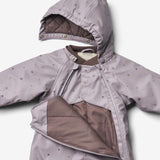 Wheat Outerwear Wintersuit Evig | Baby Snowsuit 1347 lavender flowers