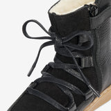 Wheat Footwear Woolie Tex Lace Winter Footwear 0021 black