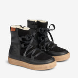 Wheat Footwear Woolie Tex Lace Winter Footwear 0021 black