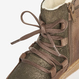 Wheat Footwear Woolie Tex Lace Shine Winter Footwear 0090 taupe