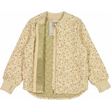 Wheat Outerwear Thermo Jacket Loui Thermo 9103 flower vine