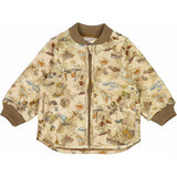 Wheat Outerwear Thermo Jacket Loui | Baby Thermo 1066 holiday map