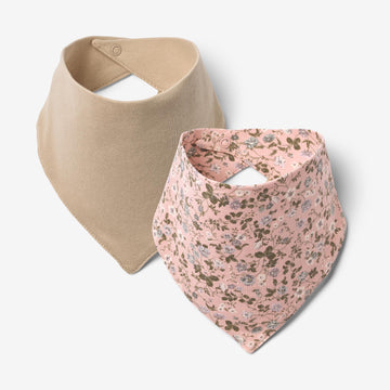 Wheat Main 2 Bib Eden Accessory 9536 rose powder flowers