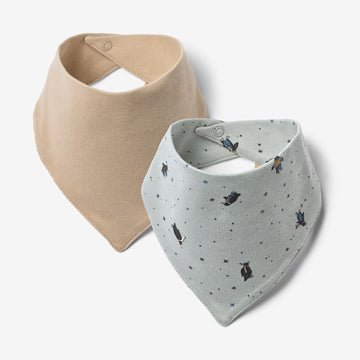 Wheat Main 2 Bib Eden Accessory 9569 soft rain penguins