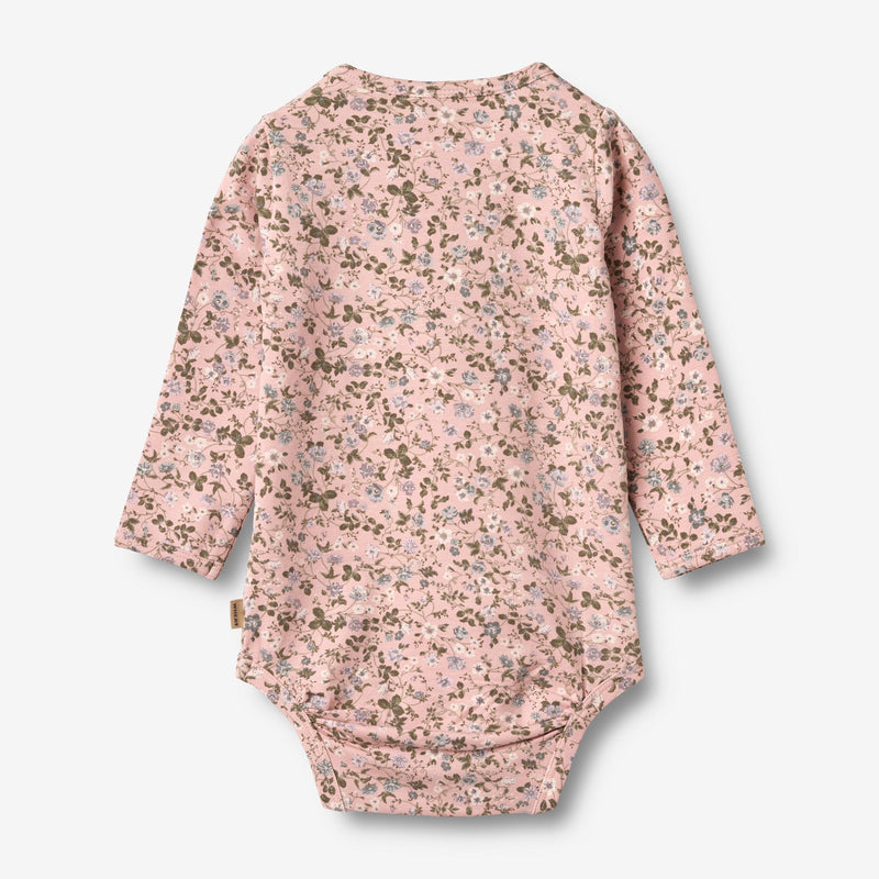 Wheat Main 2 Body L/S Liv Underwear/Bodies 9536 rose powder flowers