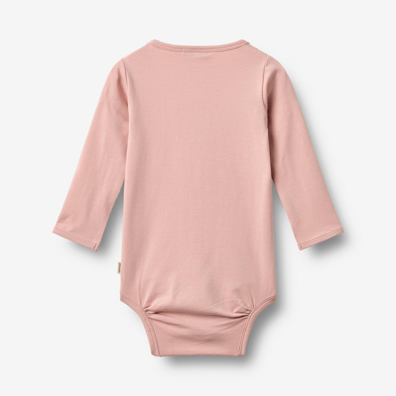 Wheat Main 2 Body L/S Liv Underwear/Bodies 9536 rose powder flowers