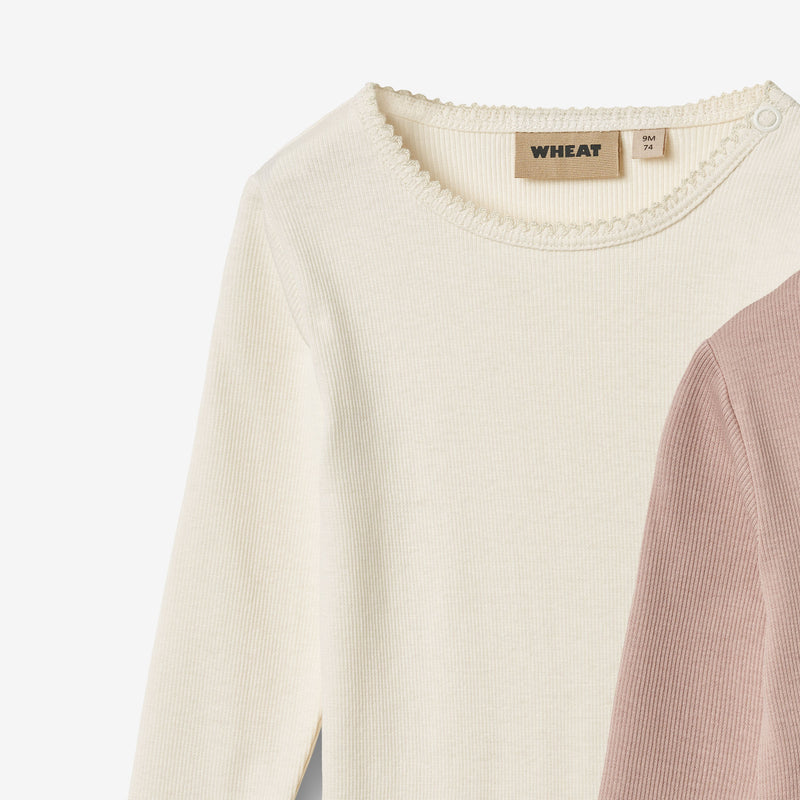 Wheat Main 2 Body L/S Regitze Body 2487 rose powder