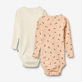 Wheat Main 2 Body L/S Regitze Body 9439 rose water flowers