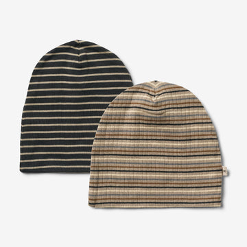 Wheat Main 2 Hat Soft Aidan Acc 1433 navy stripe