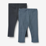 Wheat Main 2 Leggings Jules Legging 9548 bright blue stripe