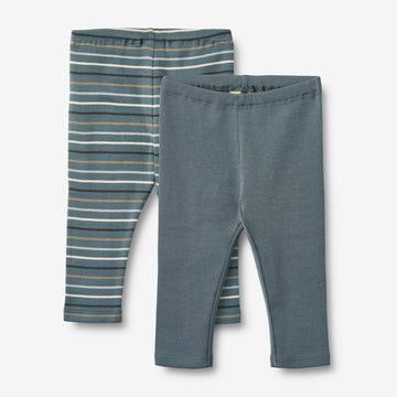 Wheat Main 2 Leggings Jules Legging 9547 blue multi stripe