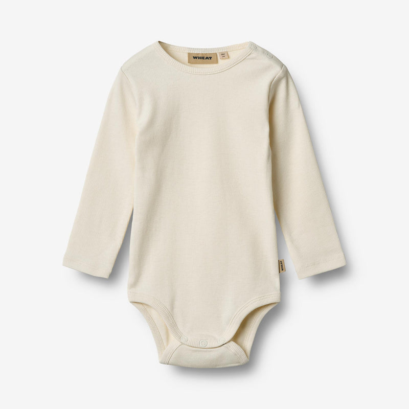 Wheat Main 2 Rib Body L/S Spencer Body 0072 gravel melange