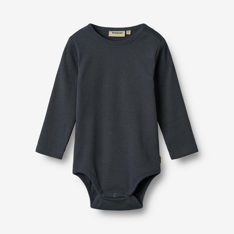 Wheat Main 2 Rib Body L/S Spencer Body 1432 navy